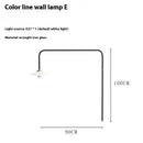 Axyaa Long Pole Industrial Wall Lamp Rotating LED for Home & Hotel Decor