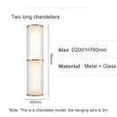 Axyaa Modern Glass LED Suspension Lamp for Restaurants, Bars, Hotels, and Dining Tables