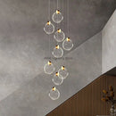 Axyaa Luxury Crystal Ceiling Pendant Light with LED for Villa Living