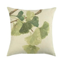 Axyaa Floral Print Linen Pillow Case for Home Decor - 45*45cm