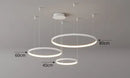 Axyaa LED Ring Chandelier for Dining and Living Room Lighting