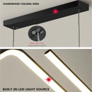 Nodic Gold LED Pendant Chandelier by Axyaa for Indoor Decor & Lighting