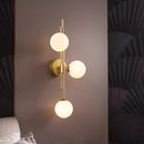 Axyaa Modern Glass Ball Wall Lamp for Living Room and Bedroom