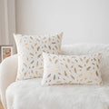 Axyaa Christmas Printed Plush Pillow Cover 45x45 - Stylish Sofa Decor