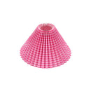 Axyaa Pleated Fabric Lampshade with Metal Frame in Various Colors