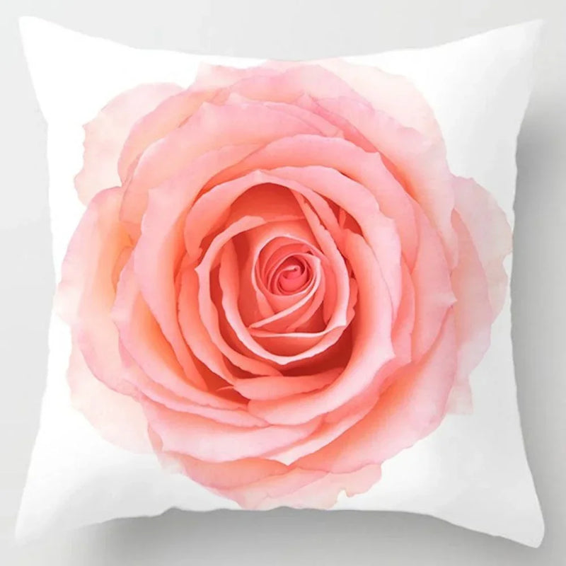 Soft Peachskin Pillow Case in Modern Pink, Axyaa Branded Cushion Cover for Home Decor
