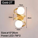 Axyaa LED Wall Lights G9 Bulb Bedroom Living Room 7W Up Down Fixture