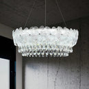 Modern Crystal LED Pendant Lights by Axyaa - Gold Plated Metal Hanging Lamp for Home Lighting