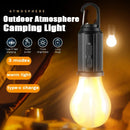 Axyaa Outdoor USB LED Rechargeable Lantern Bulb Hook Camping Fishing Light