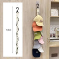 Axyaa Hat Collections Stand with Metal Clips & Hook | Baseball & Golf Caps Rack