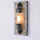 Axyaa Industrial Style Wooden Wall Light for Home Decor