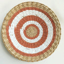 Axyaa Moroccan Style Rattan Grass Weaving Wall Decoration for Home Livingroom Bedroom