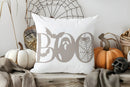 Cute Ghost & Spider Webs Pillow Cover by Axyaa - Perfect for Sofa, Bedroom, Car