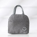 Axyaa Insulated Tote Lunch Bag for Women and Men: Portable Cooler Storage Handbag