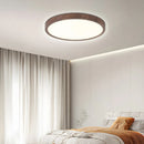 Axyaa Wood Grain LED Ceiling Light: Modern, Ultrathin, Walnut Finish for Home & Restaurant