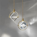 Axyaa Nordic Crystal LED Pendant Lamp for Home Decoration