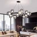 Axyaa LED Pendant Light for Modern Home Decor & Dining Room Chandeliers