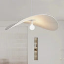 Axyaa Nordic Fabric Pendant Light, LED Chandelier Lamp for Dining Room and Bar