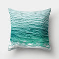 Axyaa Sea Waves Cushion Cover 45x45cm for Home, Office & Car Décor