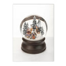 Nordic Elk House Winter Canvas Wall Art by Axyaa