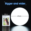 Axyaa 47CM Ultra Thin Round LED Ceiling Light for Kitchen Bedroom Living Room