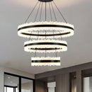 Axyaa Modern Indoor Dining Room Pendant Light Chandelier LED Ceiling Lamp