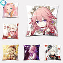 Axyaa Kawaii Genshin Impact Pillowcase for Kid's Bedroom