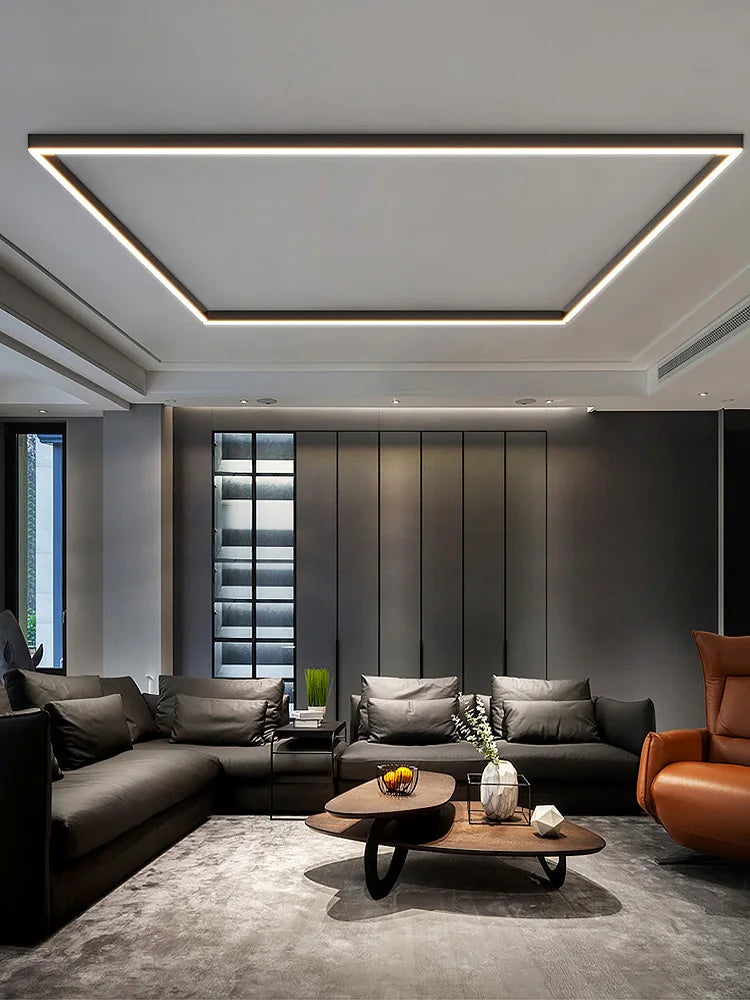 Axyaa Long Strip LED Ceiling Lights for Balcony, Aisle, Bedroom, and Kitchen