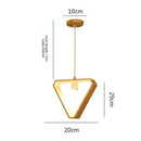 Axyaa Modern Nordic Style Wood LED Pendant Lighting