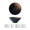 Axyaa Large Ramen Bowl Ceramic Noodle Soup Tableware Salad Rice Hat Bowl