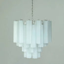 Axyaa Colorized Glass LED Chandelier for Living Room, Kitchen, Bedroom