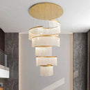 Axyaa Light Luxury Staircase Pendant Lights for Modern Home and Living Room