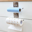 Axyaa Kitchen Towel Roll Storage Rack Wall-Mounted Dishcloth Holder