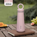 Stainless Steel Axyaa Thermos with Tea Infuser - Portable Insulated Hot Water Bottle