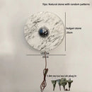 Axyaa Square Bulgari Stone LED Wall Light for Living Room & Bedroom
