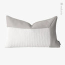 Axyaa Nordic Gray Stitch Pillow for Winery Restaurant, Hotel Sofa, Living Room, Bedroom