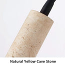 Axyaa Yellow Stone Wall Lamp - Nordic Design LED Sconce for Home and Study Decor