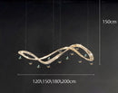 Axyaa Modern LED Pendant Light Chandeliers for Living Room and Dining Room