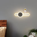 Axya Modern LED Wall Lights for Study Bedroom Living Room Hotel Lamps