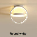 Axyaa LED Strip Ceiling Lights: Modern Minimalist Living Room Lamps for Home Decor