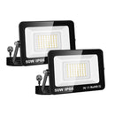Axyaa LED Flood Light 50W-200W 110V 240V Outdoor Lighting 4000K Floodlight for Street Garden
