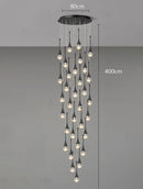 Nordic-Style Axyaa Home Lighting Collection: Chandeliers for Living Room, Dining Room, Staircase & More