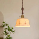 Axyaa Japanese Style LED Ceramic Pendant Light Chandelier