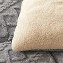 Axyaa Winter Weighted Blanket King Size Artificial Lamb Wool Soft Comforter