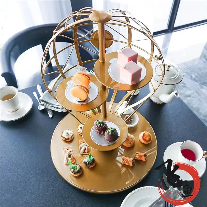 Axya Hot Air Balloon Dessert Rack for Creative Hotel Restaurant Display