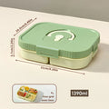 Axyaa Refrigerator Fresh-keeping Box 3/4/6 Grids Onion Garlic Pepper Storage Organizer