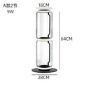 Axyaa Modern Glass LED Pendant Light for Dining Room Decoration