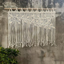 Nordic Woven Macrame Tapestry for Bedroom Decor by Axyaa