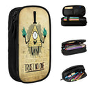 Axyaa Bill Cipher Pencil Case: Big Capacity Pen Box for Students, Office, Stationery