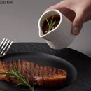 Axyaa Rock Texture Ceramic Gravy Boat Set for Restaurant Specialties & Milk Cups